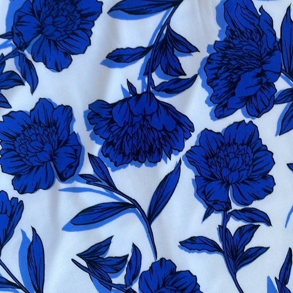 NWT Kasper floral midi skirt